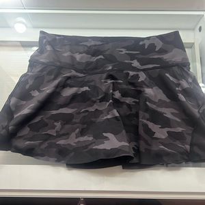 Athleta Skort Black Camo